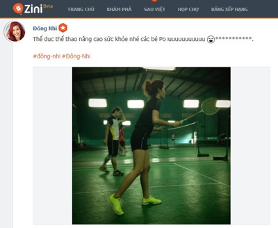 Hà Hồ mê vẽ tay, Đông Nhi mê thể thao - 1 Hà Hồ mê vẽ tay, Đông Nhi mê thể thao