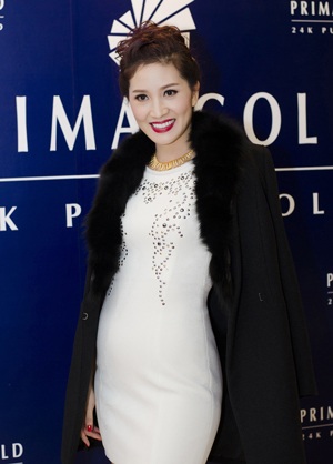 NTK Kelly Bùi, một trong những khách hàng đặc biệt trong ngày hội doanh nhân.