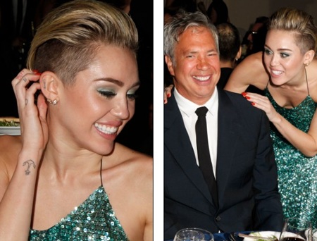 Miley Cyrus khoe lưng trần quyến rũ - 4 VN
