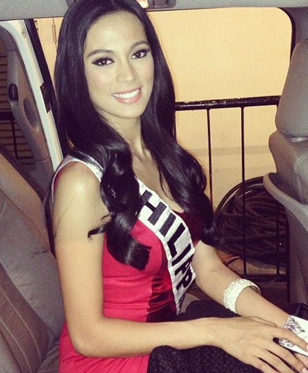 HH Philippines Ariella Arida đang trên đường tới với xứ bạch dương.