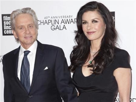 Michael Douglas và Catherine Zeta-Jones không hàn gắn - 1 Michael Douglas và Catherine Zeta-Jones khi còn hạnh phúc
