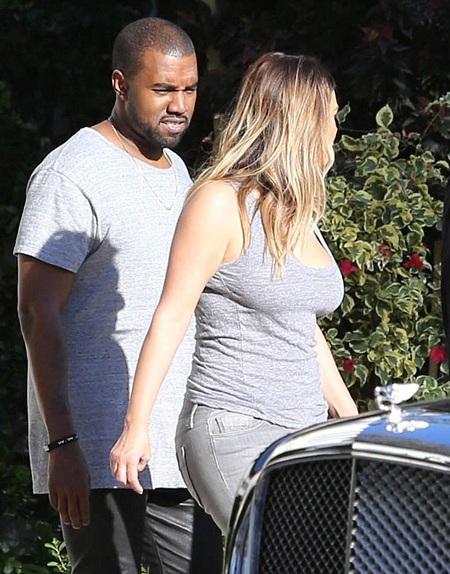 Kim Kardashian sành điệu khi đi mua sắm với bạn trai - 9 VN