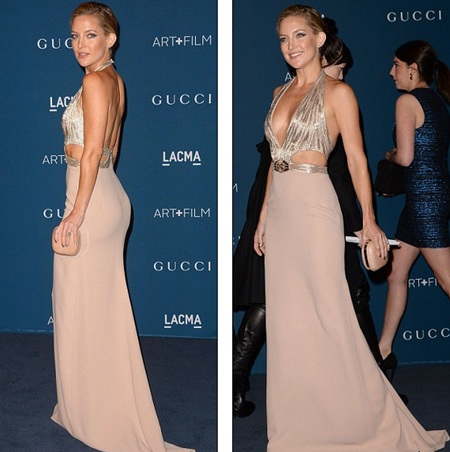 Hai kiều nữ đọ vẻ quyến rũ - 2 Kate Hudson gợi cảm trong chiếc váy xẻ cao
