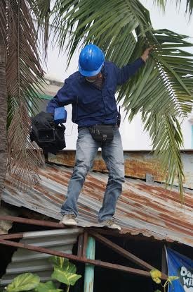 Quay phim mạo hiểm trèo cao