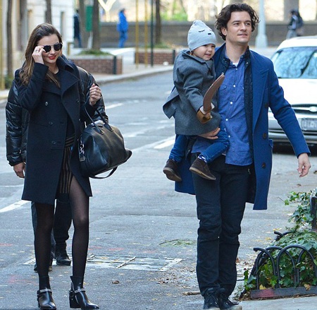 Vợ chồng Miranda Kerr vẫn đi cùng nhau - 1 VN