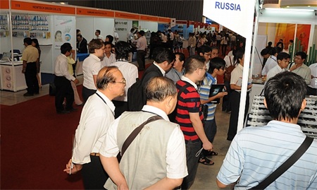 Vietnam Expo tại TPHCM 2013 - Ghi dấu trong xúc tiến thương mại đầu tư giữa Việt Nam và nước ngoài - 3 Quang cảnh Hội chợ Vietnam Expo tại Tp. Hồ Chí Minh năm 2012