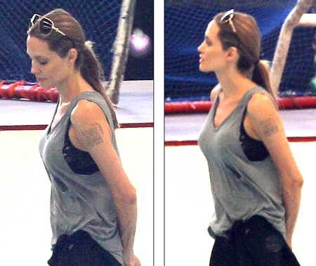 Bắt gặp Brangelina tại sân băng - 4 VN