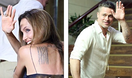 Brangelina tình cảm đi ăn tối - 11 VN