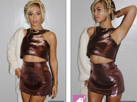 Beyonce trẻ trung với váy áo siêu ngắn - 2 VN