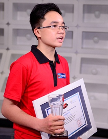 Thí sinh Thanh Hóa 2 lần chiến thắng Chinh phục - 2 Nguyễn Văn Phúc - thí sinh nắm chắc chủ đề sở trường của mình