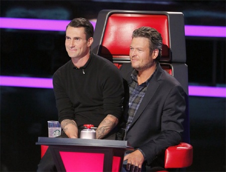 Hai huấn luyện viên của The Voice Mỹ