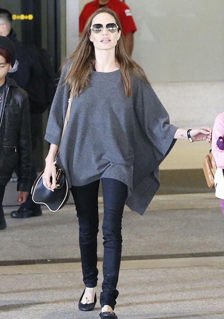 Angelina Jolie xuất hiện sành điệu bên các con - 2 VN