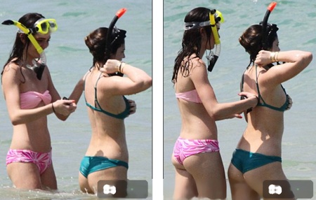 Em cô Kim thon thả với bikini hồng - 8 VN