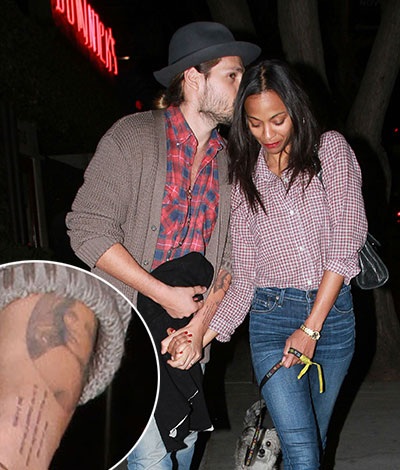 Để thể hiện tình yêu với vợ, Marco đã xăm hình vợ mình lên cánh tay