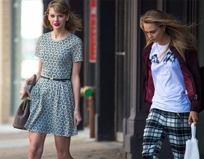 Taylor Swift hẹn hò ăn trưa cùng Cara Delevingne - 4 VN