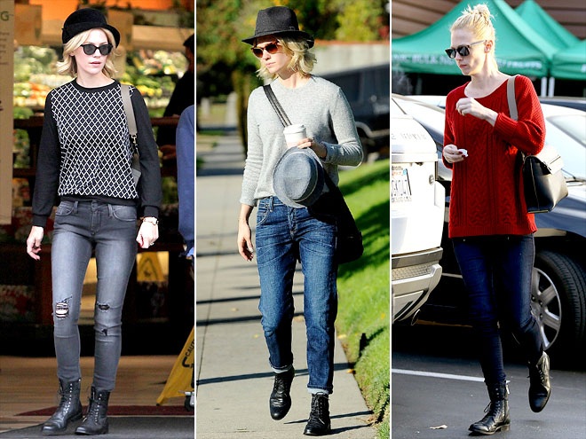 Sao” Hollywood và những món đồ “rất cưng” - 7 Sao phim Troy Diane Kruger sành điệu với giày kiểu của nhãn hiệu Robert Clergerie.