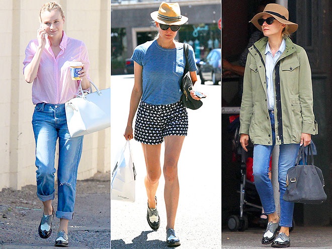 Sao” Hollywood và những món đồ “rất cưng” - 20 Sao phim Troy Diane Kruger sành điệu với giày kiểu của nhãn hiệu Robert Clergerie.