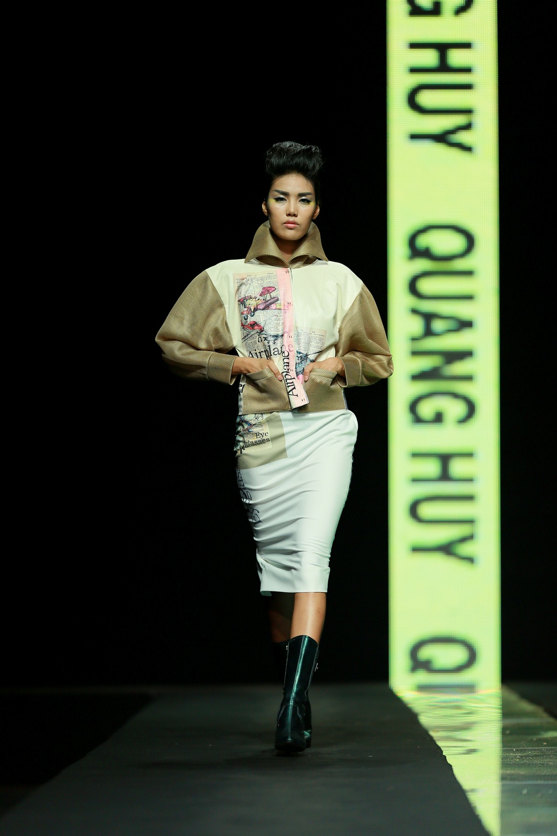 Hoa hậu Ngọc Hân khẳng định khả năng thiết kế