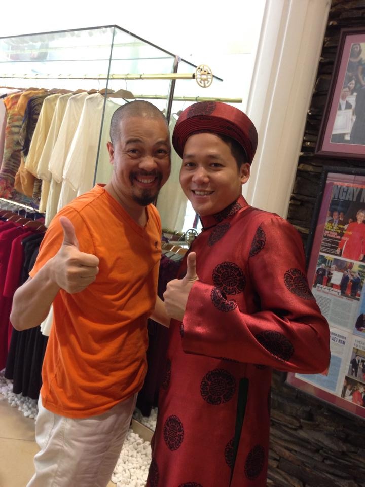 Khánh Linh rạng rỡ đi thử áo cưới - 4 VN