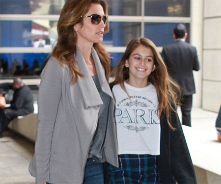 Con gái Cindy Crawford càng lớn càng xinh đẹp - 5 VN