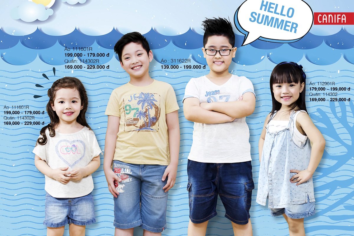 Vui Tết thiếu nhi nhận quà khai trương - 5 Hãy cùng Denim of kids chào đón mùa hè sôi động!