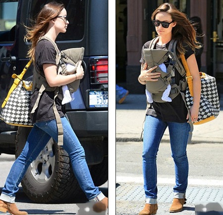 Mới sinh con 10 ngày, Olivia Wilde đã năng động ra phố - 2 Olivia Wilde
