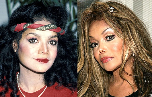La Toya Jackson và gương mặt liên tục thay đổi theo thời gian.