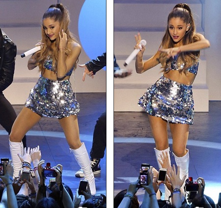 Vẻ trẻ trung, quyến rũ của “Mariah Carey 9X” - 4 Ariana Grande