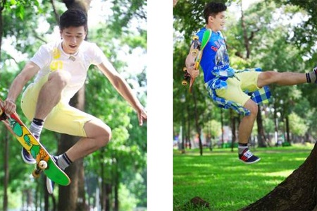 “Hot boy” Huỳnh Anh đắt show quảng cáo - 1 “Hot boy” Huỳnh Anh đắt show quảng cáo
