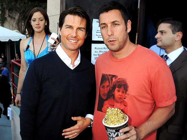 Năm 2008, Tom và Adam Sandler tham dự lễ trao giải MTV Movie Awards