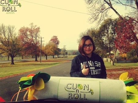 “Theo chân CUỐN” trong hành trình quảng bá ẩm thực Việt - 1 Thùy Trang và mô hình CUỐN tại Úc