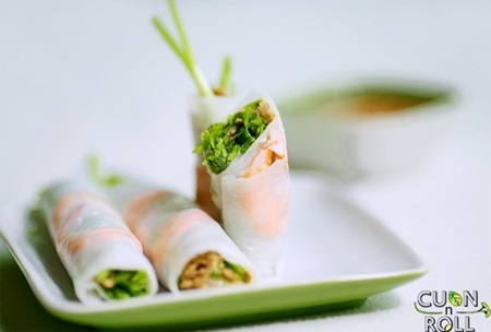 “Theo chân CUỐN” trong hành trình quảng bá ẩm thực Việt - 3 Món ăn tại Cuốn N Roll luôn tươi ngon, sạch sẽ, đảm bảo.
