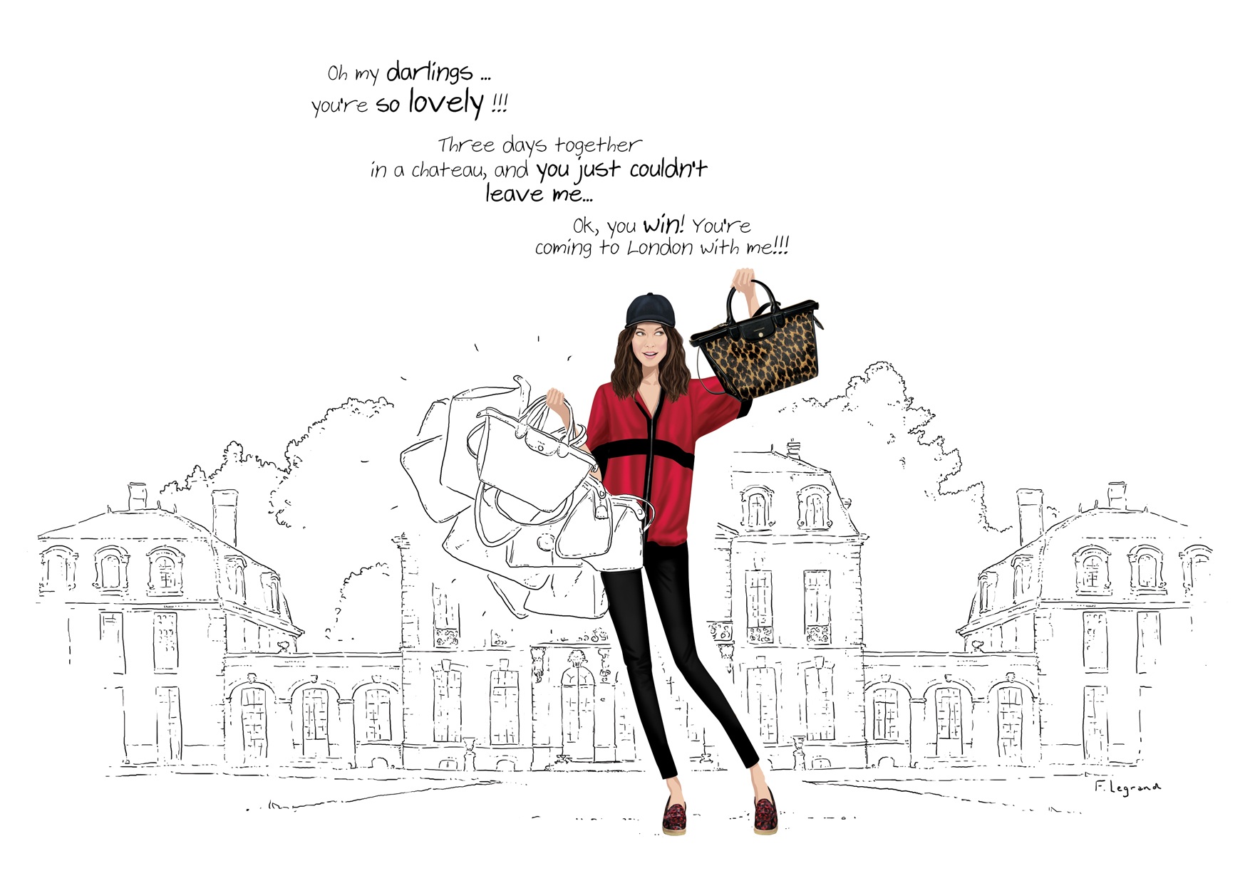 Alexa Chung và chiếc túi Le Pliage® Héritage - 8 Alexa Chung và chiếc túi Le Pliage® Héritage