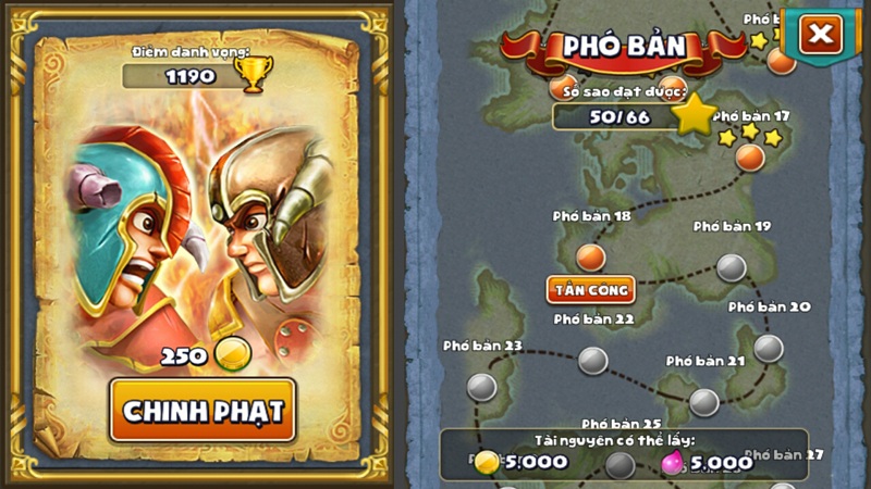 Thời Loạn Mobile - Dung lượng gọn nhẹ, game play phong phú - 2 Chơi quên dừng với những tính năng phong phú của game