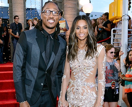 Ca sỹ Mỹ bỏ bạn trai sau khi sinh con - 1 Ciara và Future ngày còn hạnh phúc