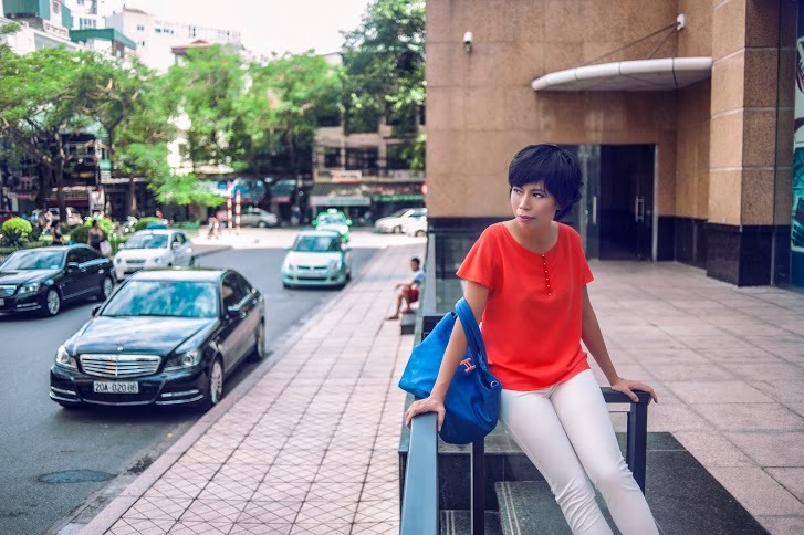 Nhà văn Trang Hạ “lột xác” trong bộ ảnh mới - 4 Nhà văn Trang Hạ “lột xác” trong bộ ảnh mới