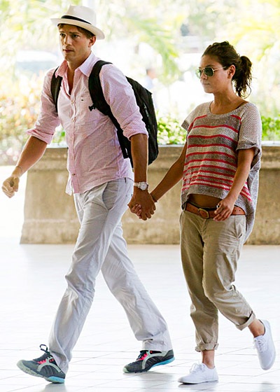 Những khoảnh khắc hạnh phúc của Ashton Kutcher và Mila Kunis - 6 Ashton Kutcher and Mila Kunis'