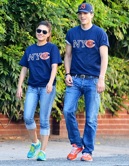 Những khoảnh khắc hạnh phúc của Ashton Kutcher và Mila Kunis - 8 Ashton Kutcher and Mila Kunis'