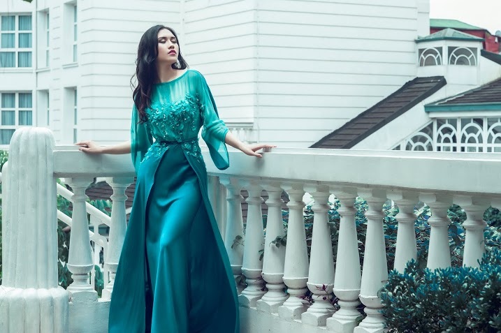 Vợ Minh Tiệp lộng lẫy với váy “nghìn đô” - 2 Nhiếp ảnh Zim Lục khéo chọn góc chụp làm nổi bật lên nét quyến rũ của người đẹp