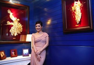 Giáng My quý phái với trang sức vàng Prima Gold - 1 Giáng My thường đeo trang sức vàng tại các sự kiện