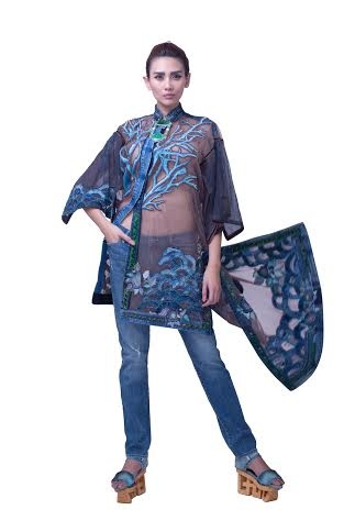 Nhà thiết kế Minh Hạnh gây bất ngờ khi kết hợp Jeans và thổ cẩm - 16 VN