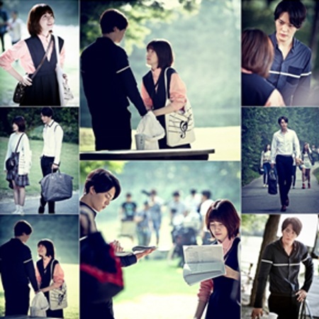 Joo Won, anh chàng điển trai của điện ảnh xứ Hàn - 4 Những hình ảnh đầu tiên của Joo Won trên phim trường Tomorrow Cantabile