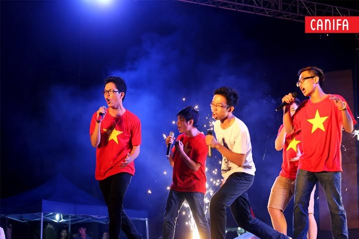 Bừng sáng chung kết ngày hội Anh Tài 2014 - 4 Tiết mục múa đương đại đậm chất “Sử” với câu chuyện Âu Cơ - Lạc Long Quân về nguồn gốc dân tộc.