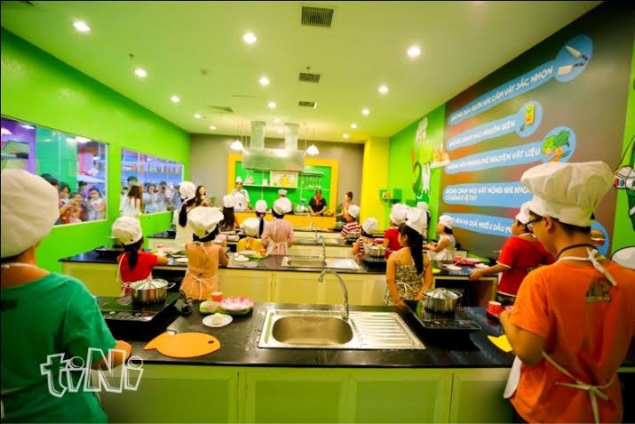 Khai Trương Khu Vui Chơi Quy Mô Lớn Nhất Tại Hà Nội - 6 Lớp học nấu ăn