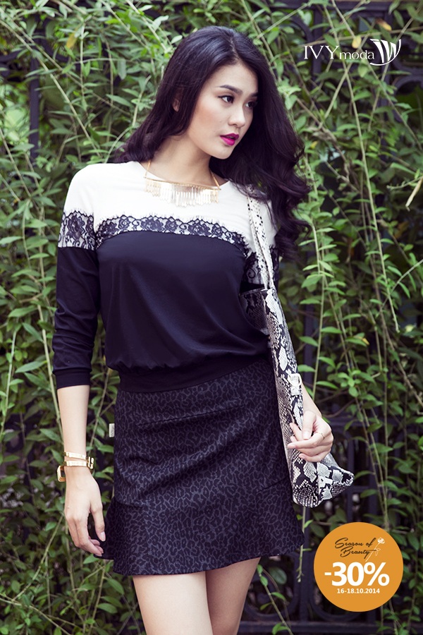 Ivy Moda tươi tắn chào thu đông - 8 Họa tiết gingham và áo dạ cashmere hứa hẹn sẽ trở thành trào lưu thời thượng trong dịp cuối năm