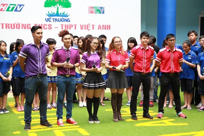 Các nghệ sĩ sẵn sàng cho chương trình