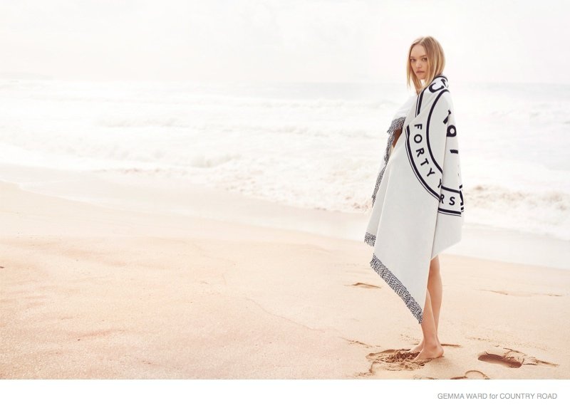 Siêu mẫu “búp bê” bế con chụp hình quảng cáo - 4 Gemma Ward