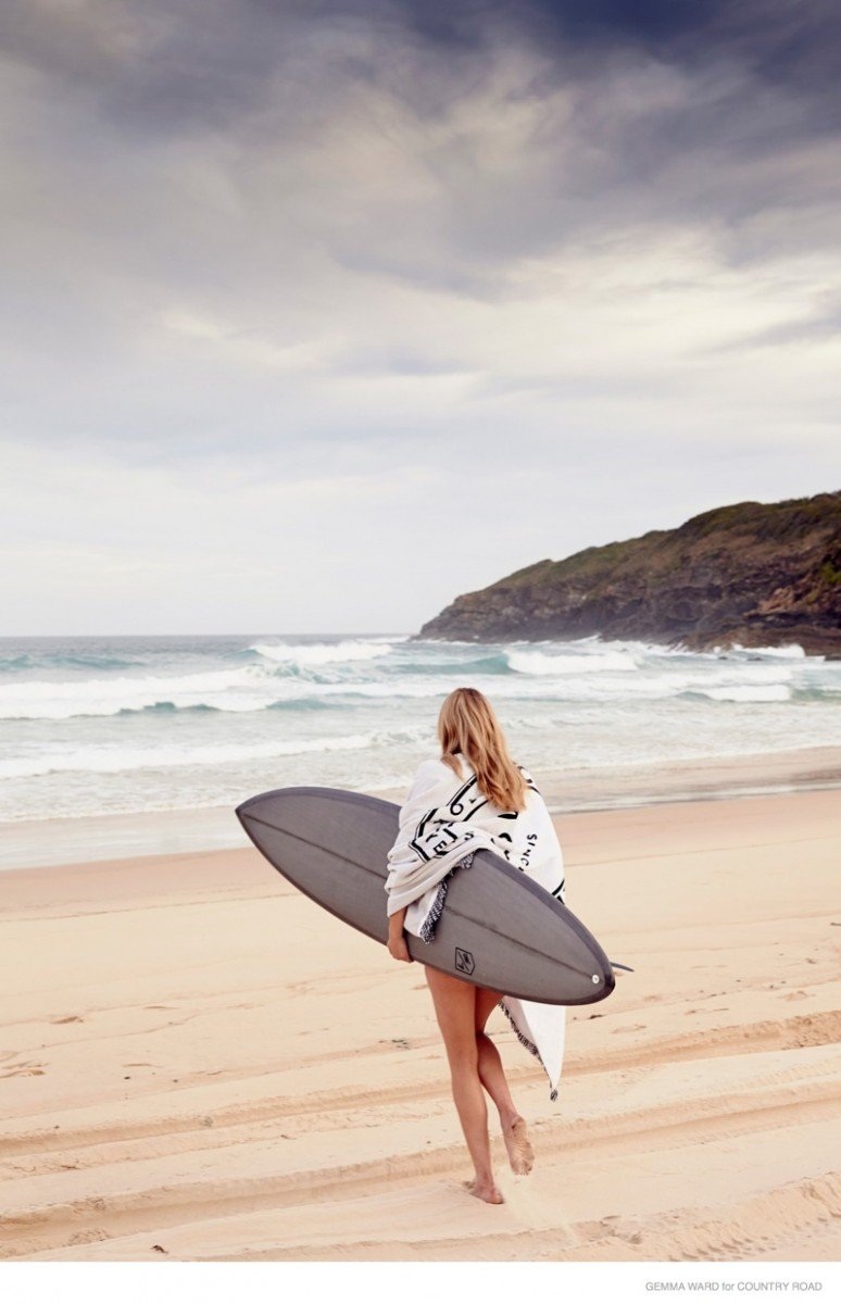 Siêu mẫu “búp bê” bế con chụp hình quảng cáo - 9 Gemma Ward