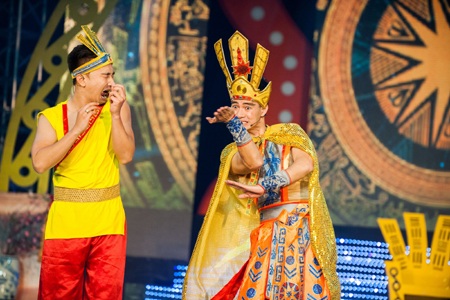 Xuân Bắc làm vua Hùng vẫn vô cùng hài hước - 2 Xuân Bắc làm vua Hùng vẫn vô cùng hài hước