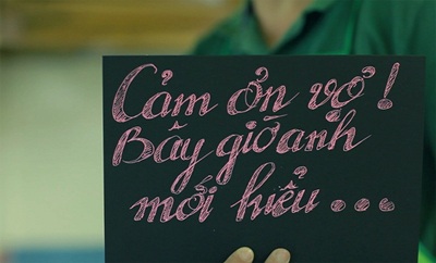 Giờ đây chồng đã hiểu và yêu vợ nhiều hơn…